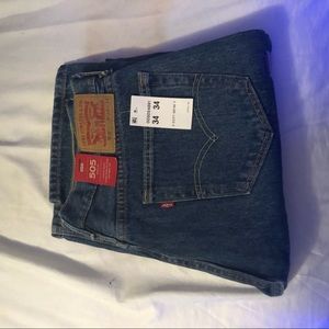 New levi 505 straight jeans